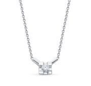 3671-51001-1,95 Колье с бриллиантами бренд Brilliant Style (Au 585)