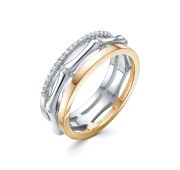 4103-11001-1-5,81 Кольцо с бриллиантами бренд Brilliant Style (Au 585)