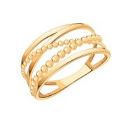 10985 Кольцо без вставок (Au 585)