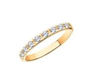 10909 Кольцо с фианитами (Au 585)