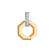 50362 Подвеска с фианитами  (Au 585)