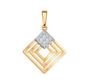 50269 Подвеска с фианитами (Au 585)
