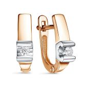 С3514-120-3,01 Серьги с бриллиантами бренд Империал (Au 585)