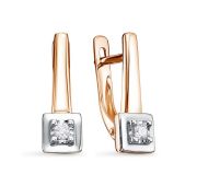 С3397-120-2,04 Серьги с бриллиантами бренд Империал (Au 585)