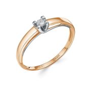 К1973-120-1,39 Кольцо помолвочное бренд Империал (Au 585)