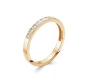 1-867-10-2,14 Кольцо дорожка бренд Первая Бриллиантовая Компания (Au 585)