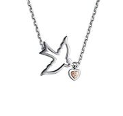 06-2874/000Б-00-2,89 Колье с бриллиантами бренд Алькор (Серебро 925)