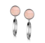 02-4254/00ПР-00 Серьги с перламутром бренд Алькор (Серебро 925)