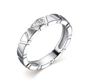 01-2878/000Б-00-2,73 Кольцо с бриллиантами бренд Алькор (Серебро 925)