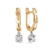 4430-210-4,59 Серьги с бриллиантами бренд Brilliant Style (Au 585)