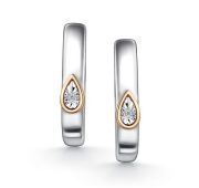 02-2676/000Б-00 Серьги с бриллиантами бренд Алькор (Серебро 925)