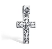 03-4080/000Б-00-3,63 Подвеска с бриллиантами бренд Алькор (Серебро 925)