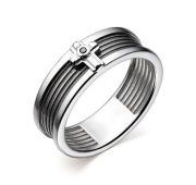 01-3171/00ЧБ-17-5,51 Кольцо с бриллиантом бренд Алькор (Серебро 925)