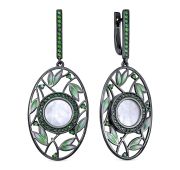 12-806-6289 Серьги с фианитами бренд Kabarovsky (Серебро 925)