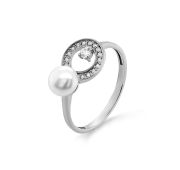11-616-1500 Кольцо с жемчугом бренд Kabarovsky (Серебро 925)