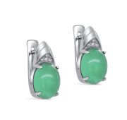 12-553-1900 Серьги с ониксом бренд Kabarovsky (Серебро 925)