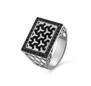 11-620-41002 Кольцо с фианитами бренд Kabarovsky (Серебро 925)