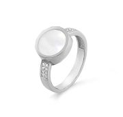 11-692-6200 Кольцо с перламутом бренд Kabarovsky (Серебро 925)