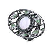 11-806-6289 Кольцо с перламутром бренд Kabarovsky (Серебро 925)