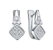 12-549-7900 Серьги с фианитами бренд Kabarovsky (Серебро 925)
