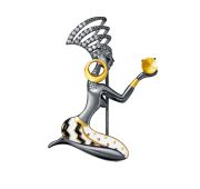 5-199-2901 Брошь девушка бренд Kabarovsky (Серебро 925)