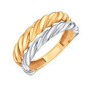 Т14001Д063 Кольцо без вставок бренд Karatov (Au 585)