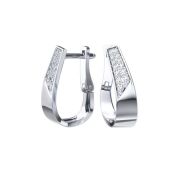 0201729-00775 Серьги с фианитами бренд Pokrovsky (Серебро 925)