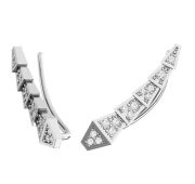 2101538-00775 Серьги кафф бренд Pokrovsky (Серебро 925)