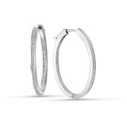 02-02663-03-001-07-03-6,42 Серьги конго с бриллиантами бренд Era Jewellery (Au 585)