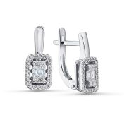 02-02939-03-001-07-03-3,65 Серьги с бриллиантами бренд Era Jewellery (Au 585)