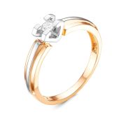 01-01091-02-001-01-01-2,65 Кольцо с бриллиантом бренд Era Jewellery (Au 585)