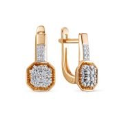 22762-151-46-00-3,45 Серьги с бриллиантами бренд Vesna (Au 585)