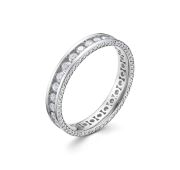 7091-251-00-00-2,59 Кольцо обручальное с бриллиантами бренд Vesna (Au 585)