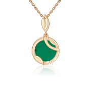 03-3605-00-749-1110 Подвеска с агатом бренд Platina (Au 585)