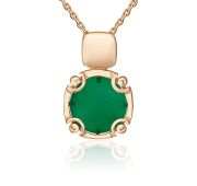 03-3604-00-749-1110 Подвеска с агатом бренд Platina (Au 585)