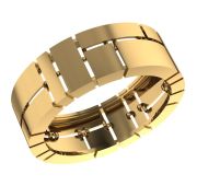 08-108818 Кольцо без вставок бренд Sanis (Au 585)