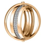 08-158962 Кольцо с фианитами бренд Sanis (Au 585)