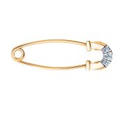 01-615751 булавка без вставок бренд Sanis (Au 585)