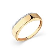 001-0567-0001-011 Кольцо с фианитами бренд Carlin (Au 585)