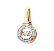 1000234851 Подвеска с бриллиантами (Au 585)