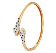 Б21901 Браслет леопард (Au 585)