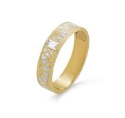 11-744-7945 Кольцо с фианитом бренд Kabarovsky (Серебро 925)