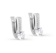 12-296-7900 Серьги с фианитами бренд Kabarovsky (Серебро 925)