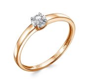 К3409-120-1,40 Кольцо помолвочнное с бриллиантом бренд Империал (Au 585)