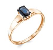 К3529-102-1,59 Кольцо с сапфиром бренд Империал (Au 585)