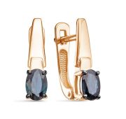 С3529-102-2,68 Серьги с сапфиром бренд Империал (Au 585)