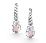 02-4414/00РК-00 Серьги с кварцем бренд Алькор (Серебро 925)