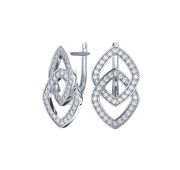 2101738-00775 Серьги с фианитами бренд Pokrovsky (Серебро 925)