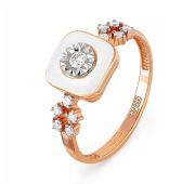 11-0803-1010-2,17 Кольцо с бриллиантами бренд Kabarovsky (Au 585)