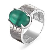 11-190-1989 Кольцо с ониксом бренд Kabarovsky (Серебро 925)